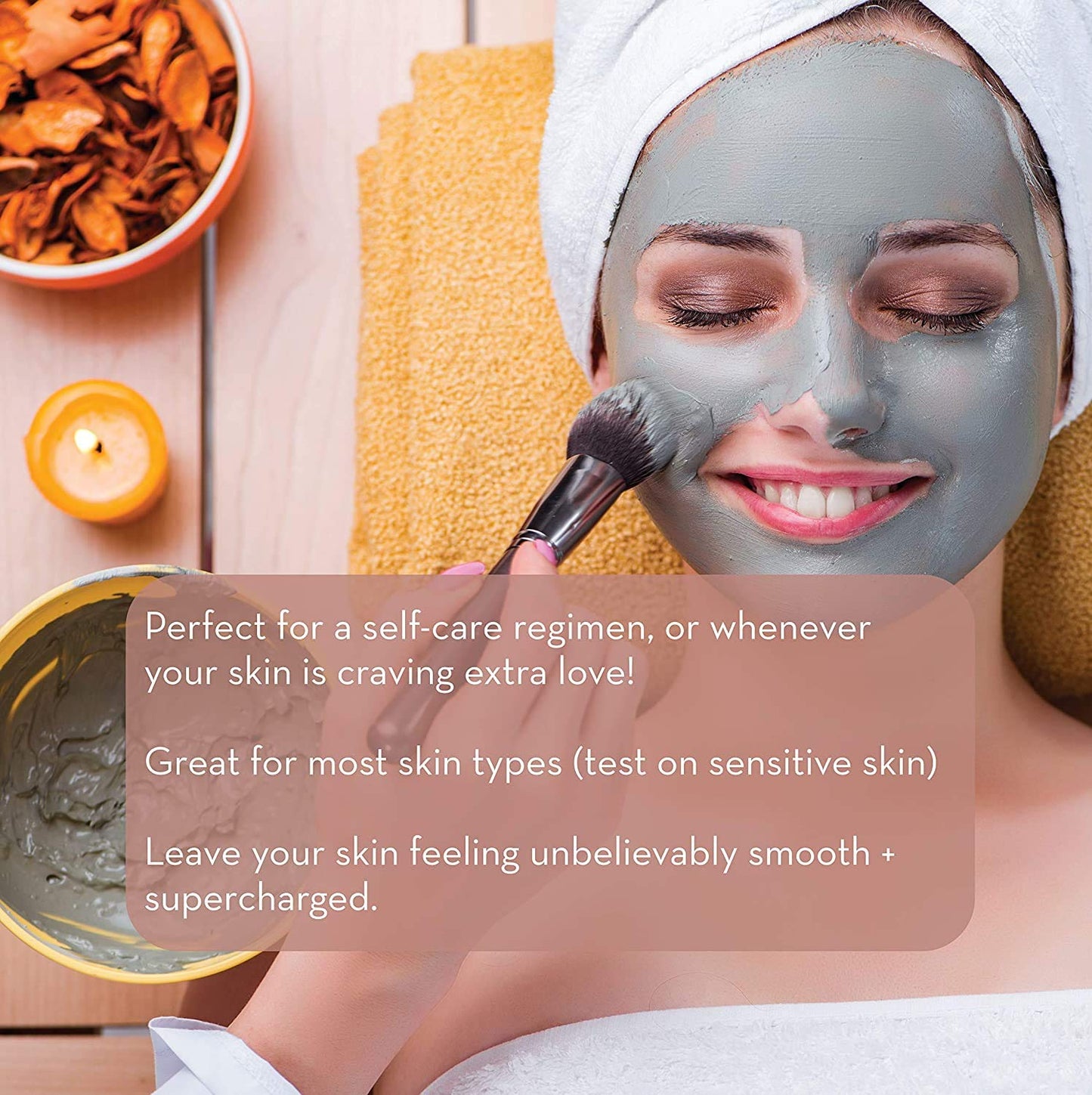 Pure Body Naturals Dead Sea Mud Mask - Face Mask and Body Mud for Acne, Blackheads, and Oily Skin - Facial Self Care for Men and Women - Minimize Pores with Deadsea Mud, Clay, Charcoal - 8.8 Ounce