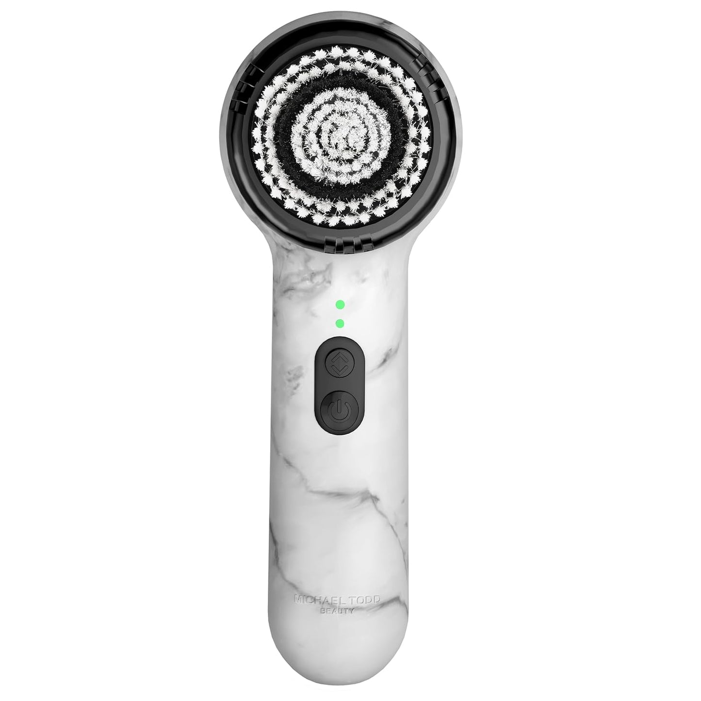 Michael Todd Beauty Soniclear Allure 2024 Best of Beauty Winner Facial Cleansing + Exfoliation Brush System with Antimicrobial Protected Bristles, 4 speeds, Serum Infusion Head + Travel Case